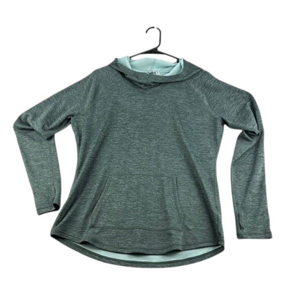 Zella Sweatshirt Green Hooded Women's Size XL